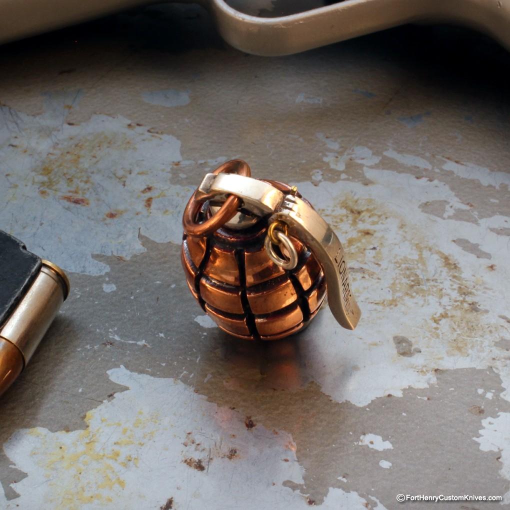 Lion Armory - Large Hand Grenade Pendant - Image 2