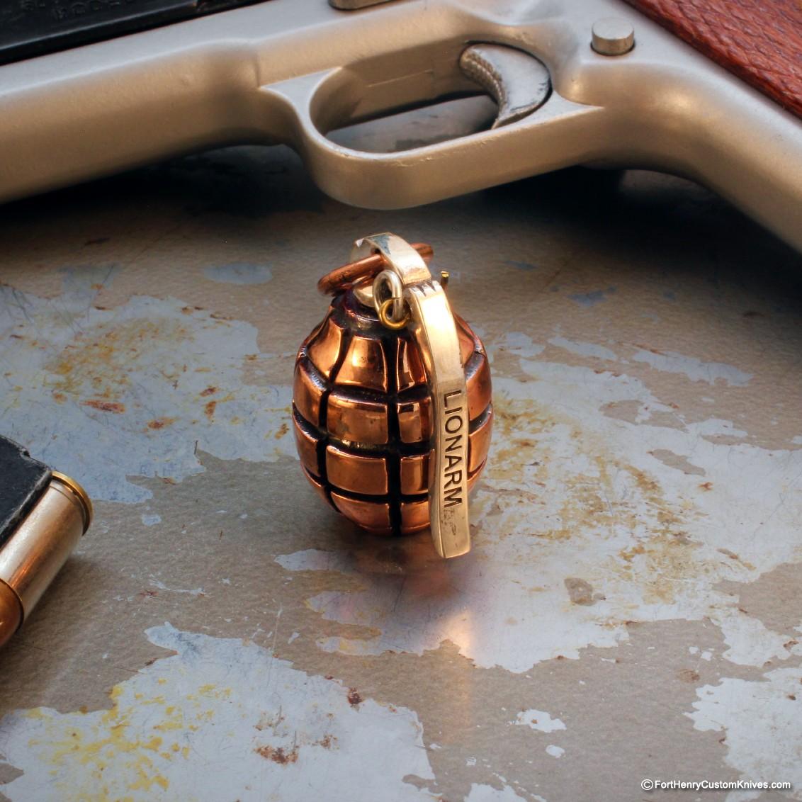 Lion Armory - Large Hand Grenade Pendant - Image 3