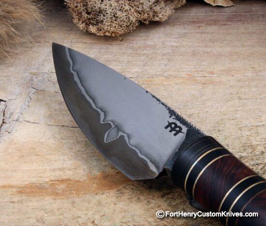Mariano Yannoni - Mini Scagel - Hand Forged San Mai - Stag - Image 2