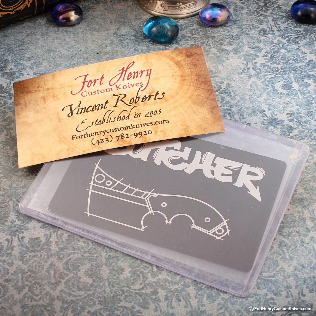 Eddie Diaz / Macho Blades - Custom Butcher - Belt or Pocket - Image 6