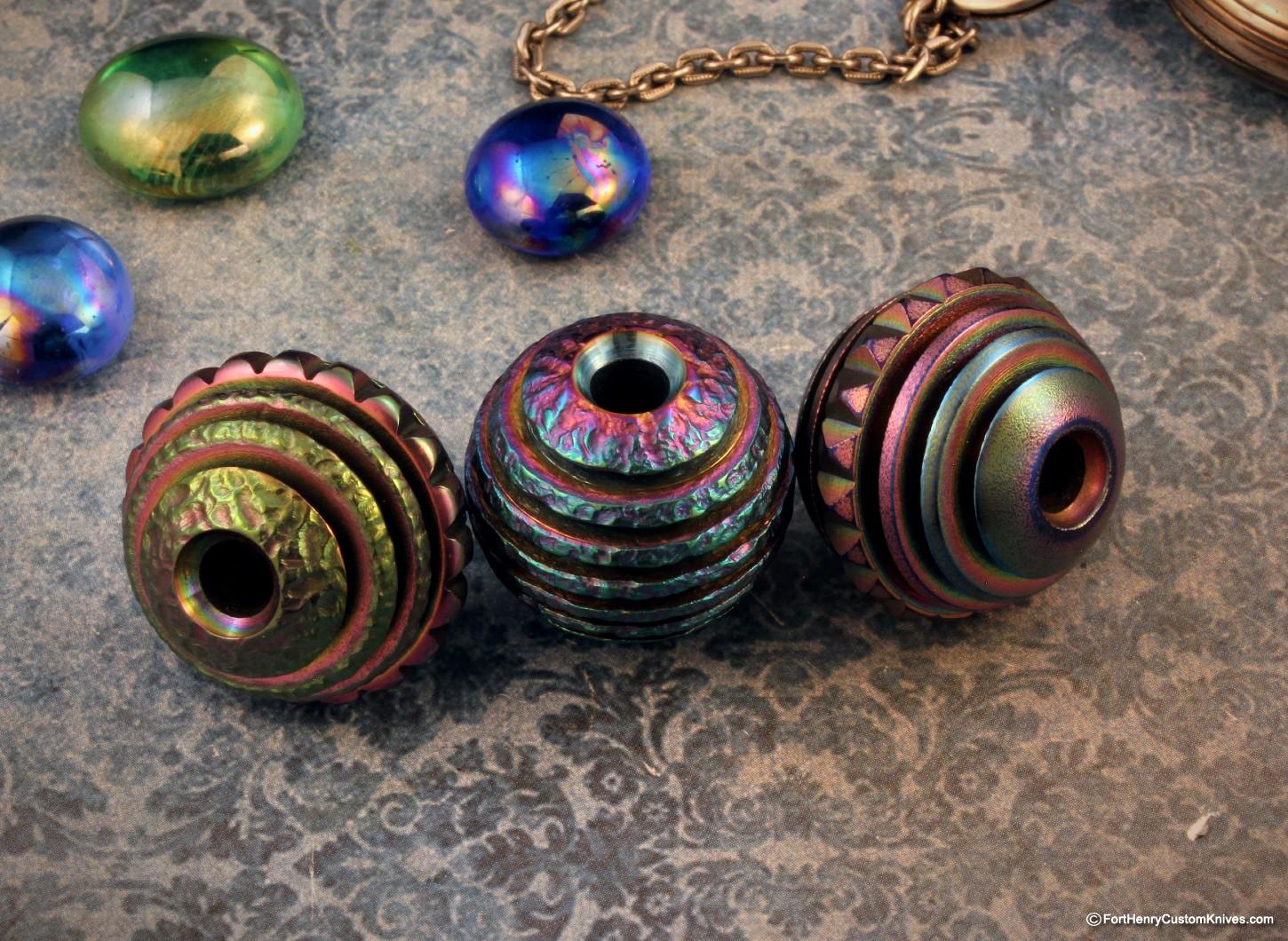 Ti Gear Design - Dark Star XL Bead - Titanium - Choice