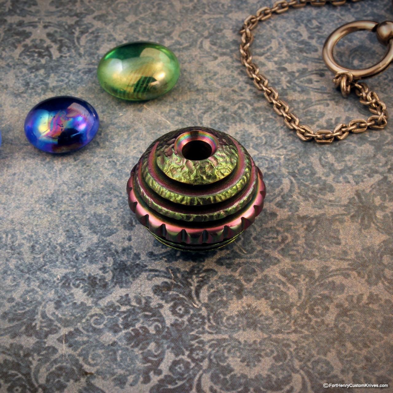 Ti Gear Design - Dark Star XL Bead - Titanium - Choice - Image 2