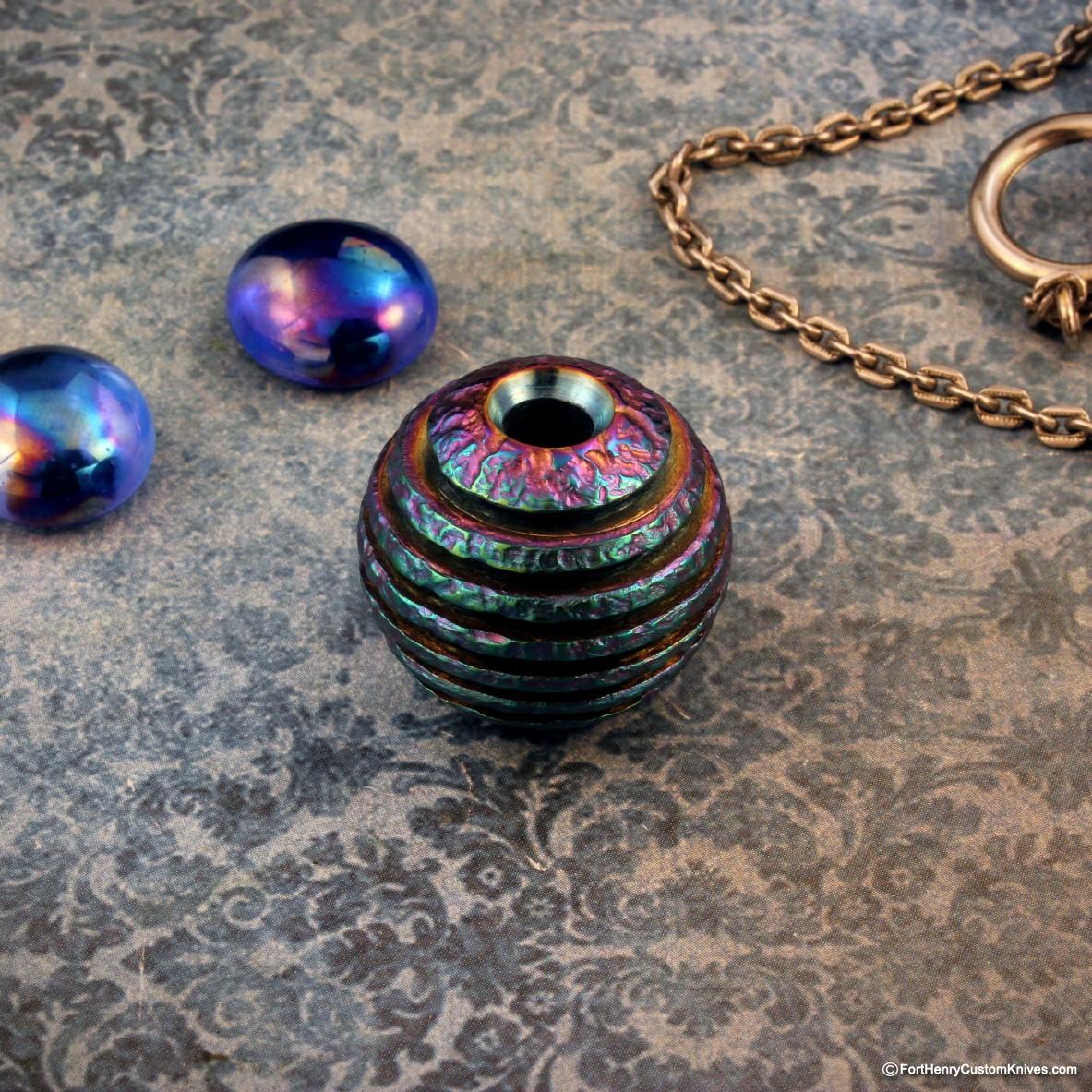 Ti Gear Design - Dark Star XL Bead - Titanium - Choice - Image 3