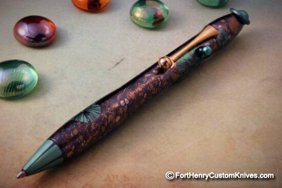 Dmitry Streltsov - Custom Bolt Action Pen - Amelia Koi