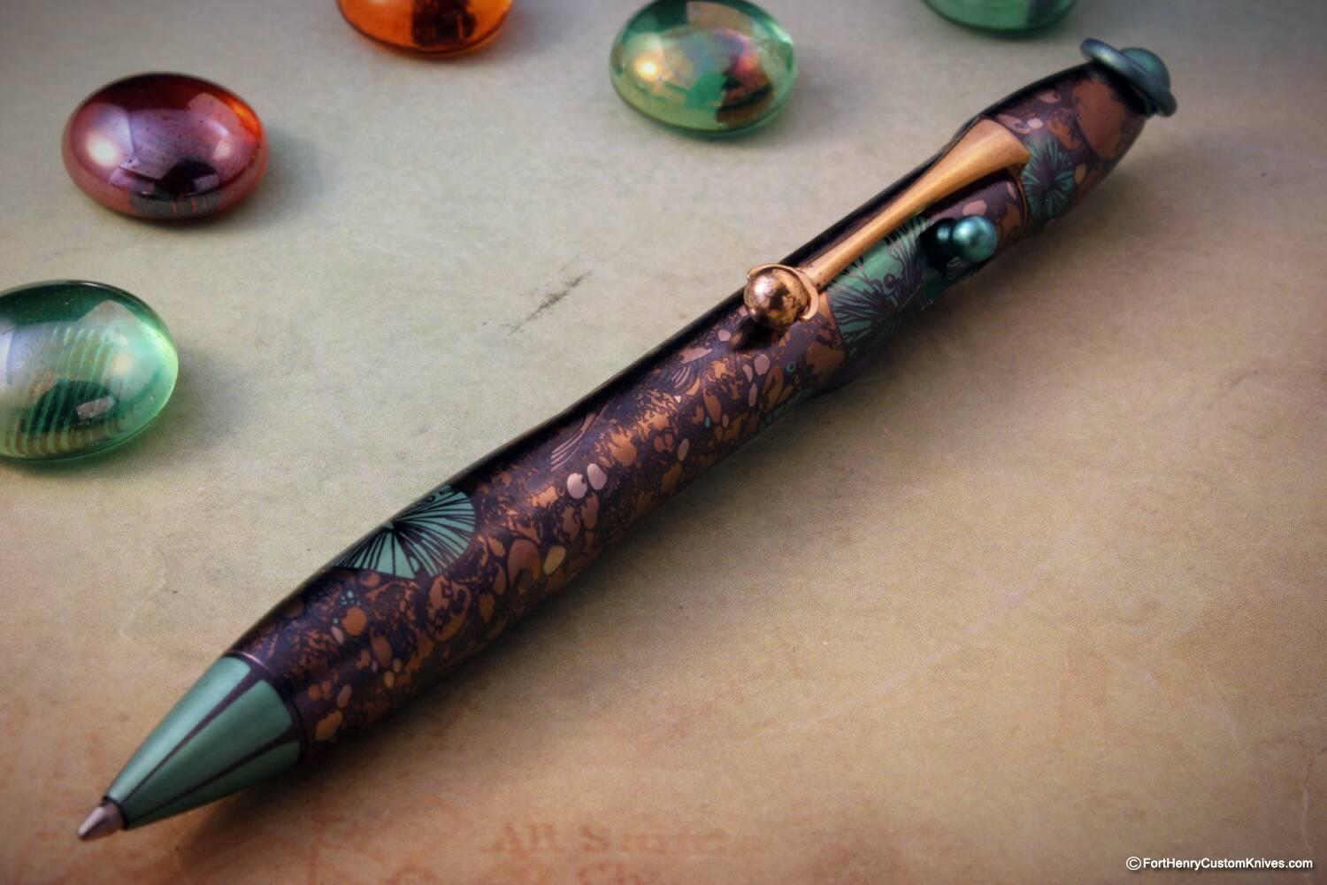 Dmitry Streltsov - Custom Bolt Action Pen - Amelia Koi