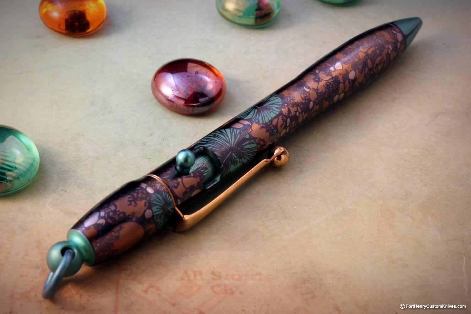 Dmitry Streltsov - Custom Bolt Action Pen - Amelia Koi - Image 4