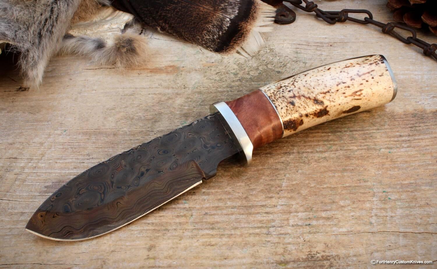 Herb Derr - Hand Forged Bullnose Skinner - Walrus Jaw
