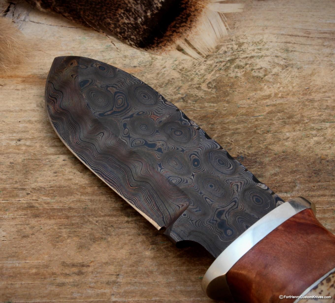 Herb Derr - Hand Forged Bullnose Skinner - Walrus Jaw - Image 2