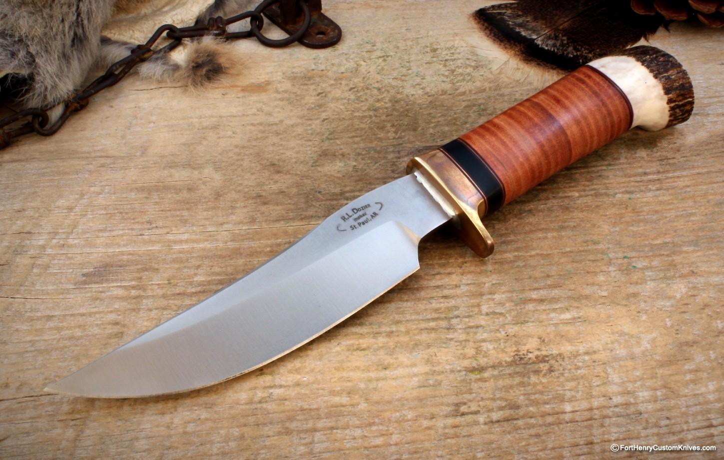 Bob Dozier - Rare Custom Classic Pioneer - Leather/Stag