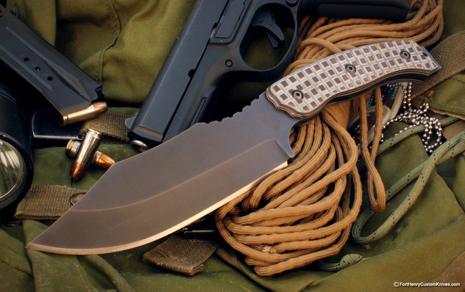 Trouble Blades - Personal Bush Knife - CPM D2