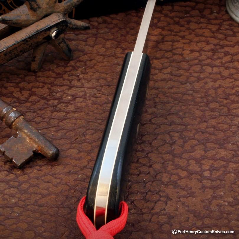 Charles May - Custom Fire Ant - Neck knife - D2 - Image 3