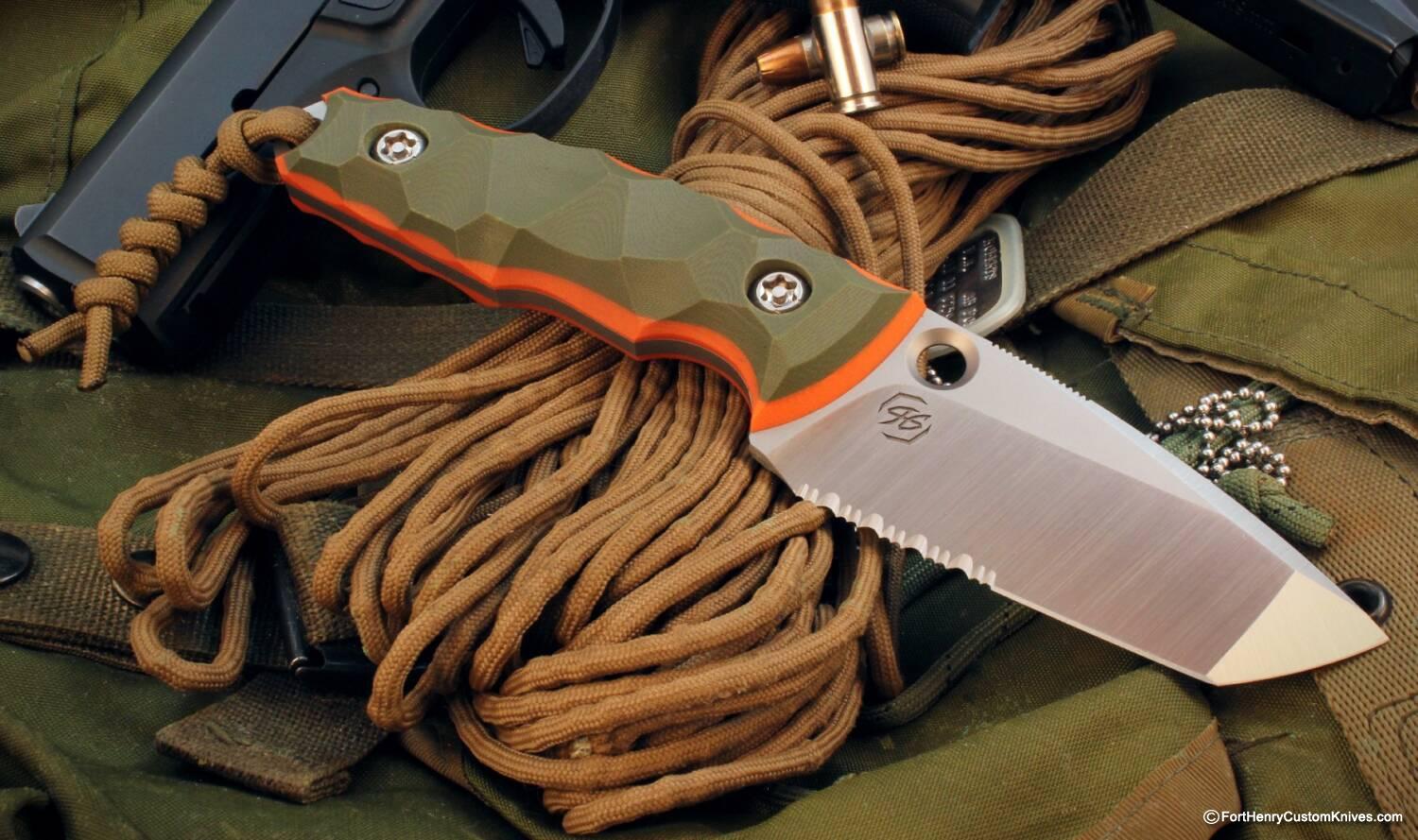 Piotr Gosciniak / PG Knives - Custom Spider - Serrations - Image 2