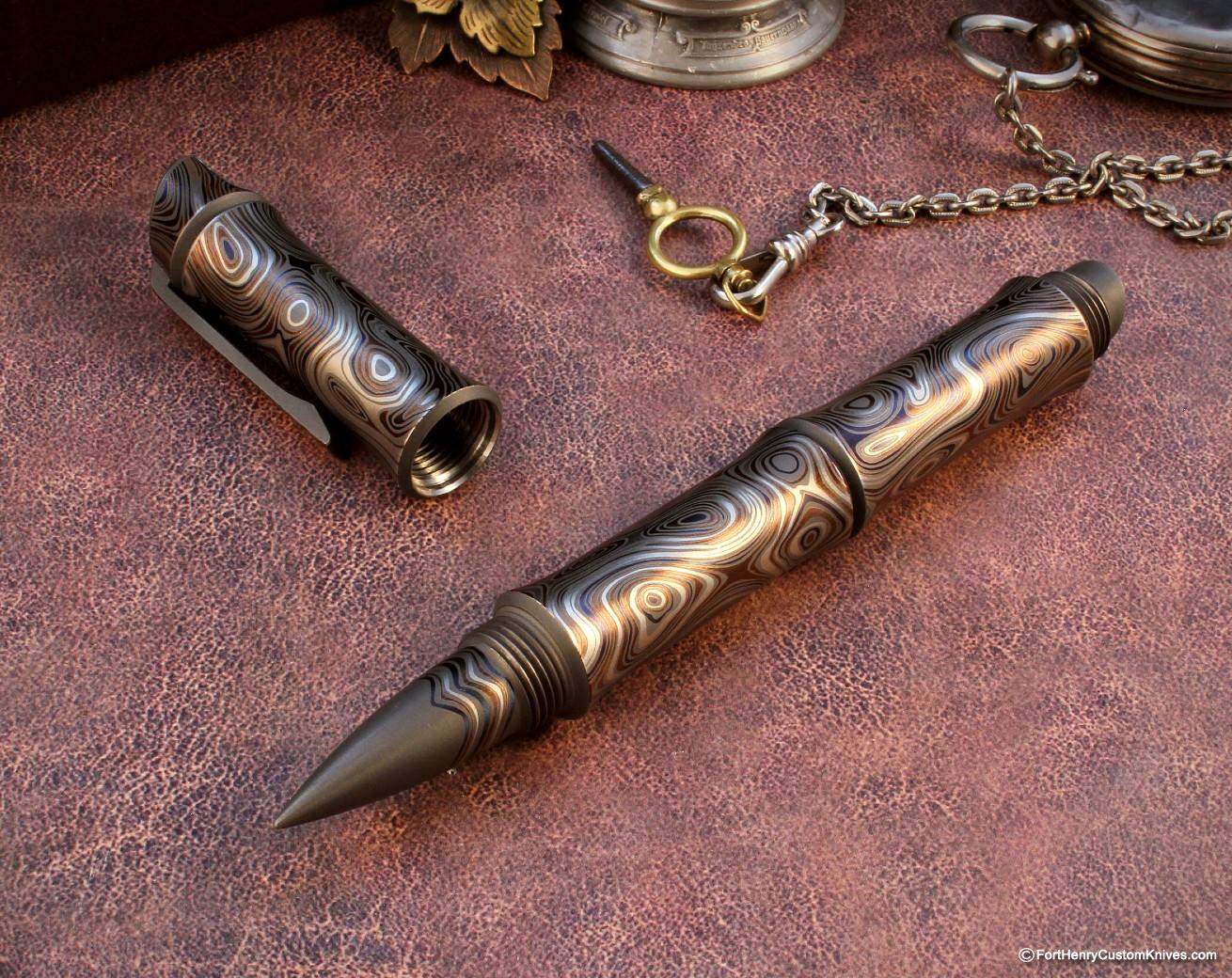 Dmitry Streltsov - Custom Pen - Engraved Kamikazi - Image 2