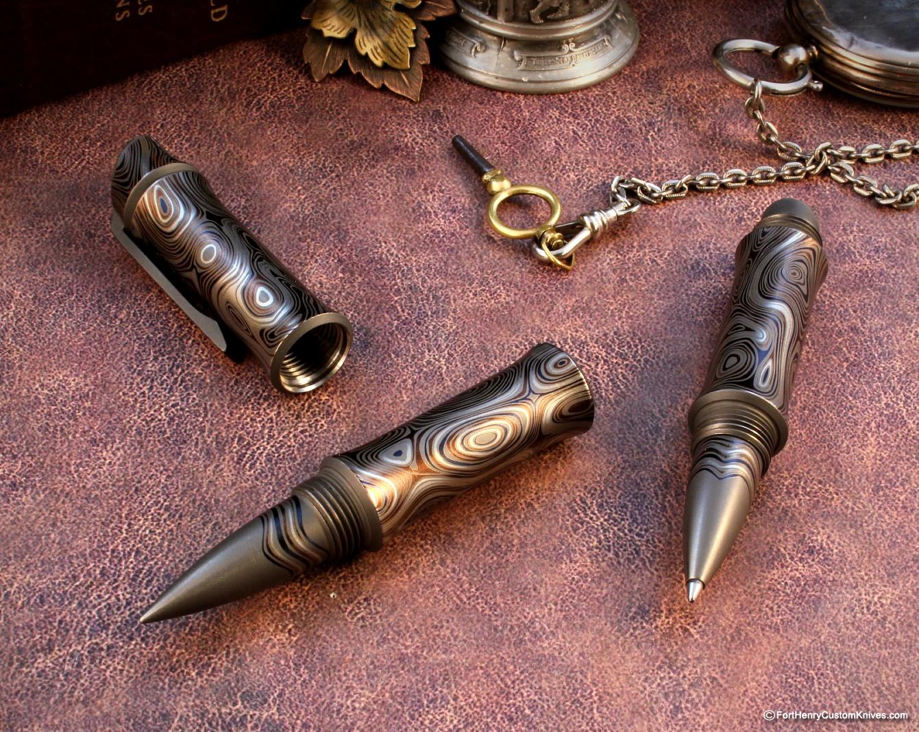 Dmitry Streltsov - Custom Pen - Engraved Kamikazi - Image 3
