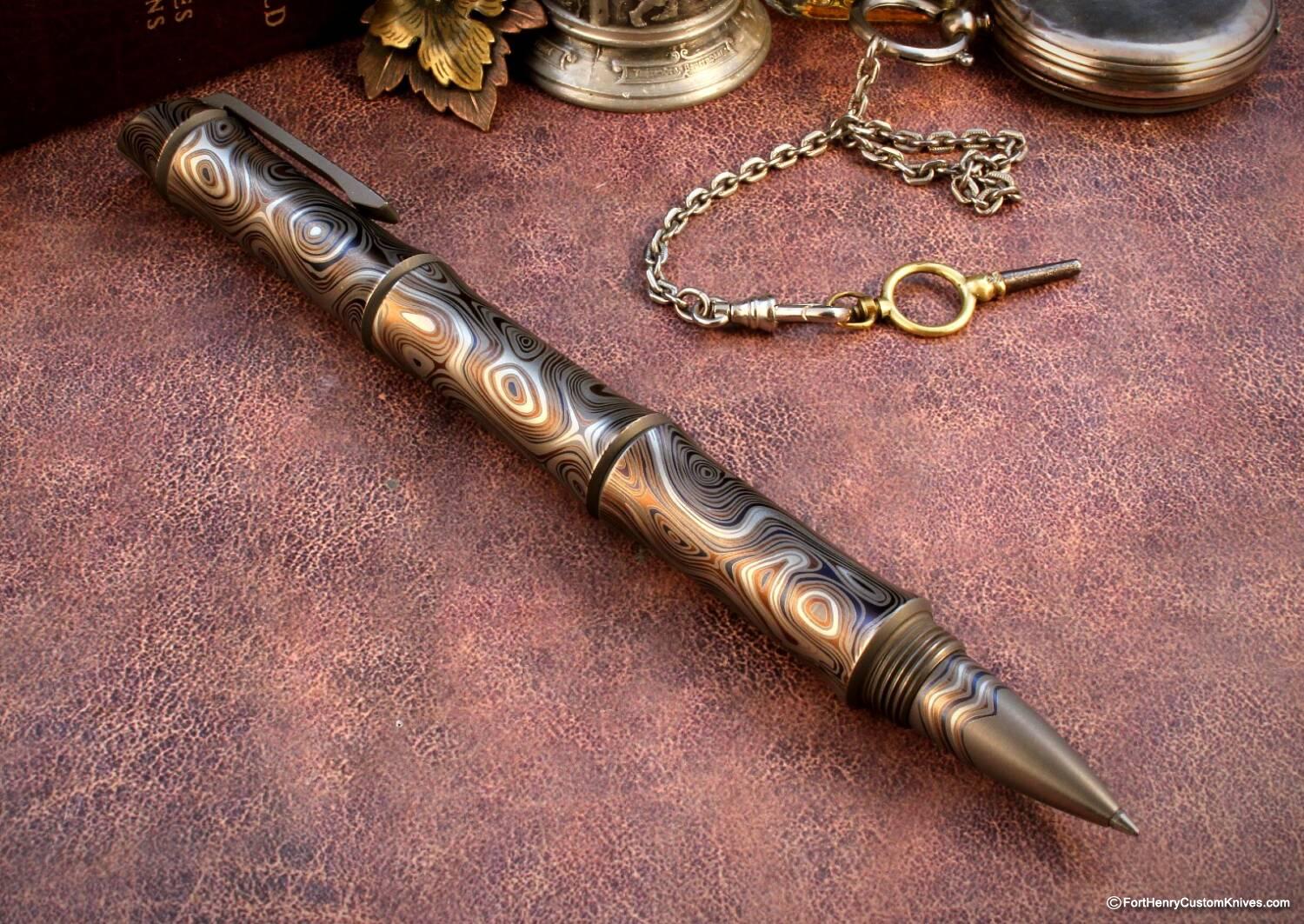 Dmitry Streltsov - Custom Pen - Engraved Kamikazi