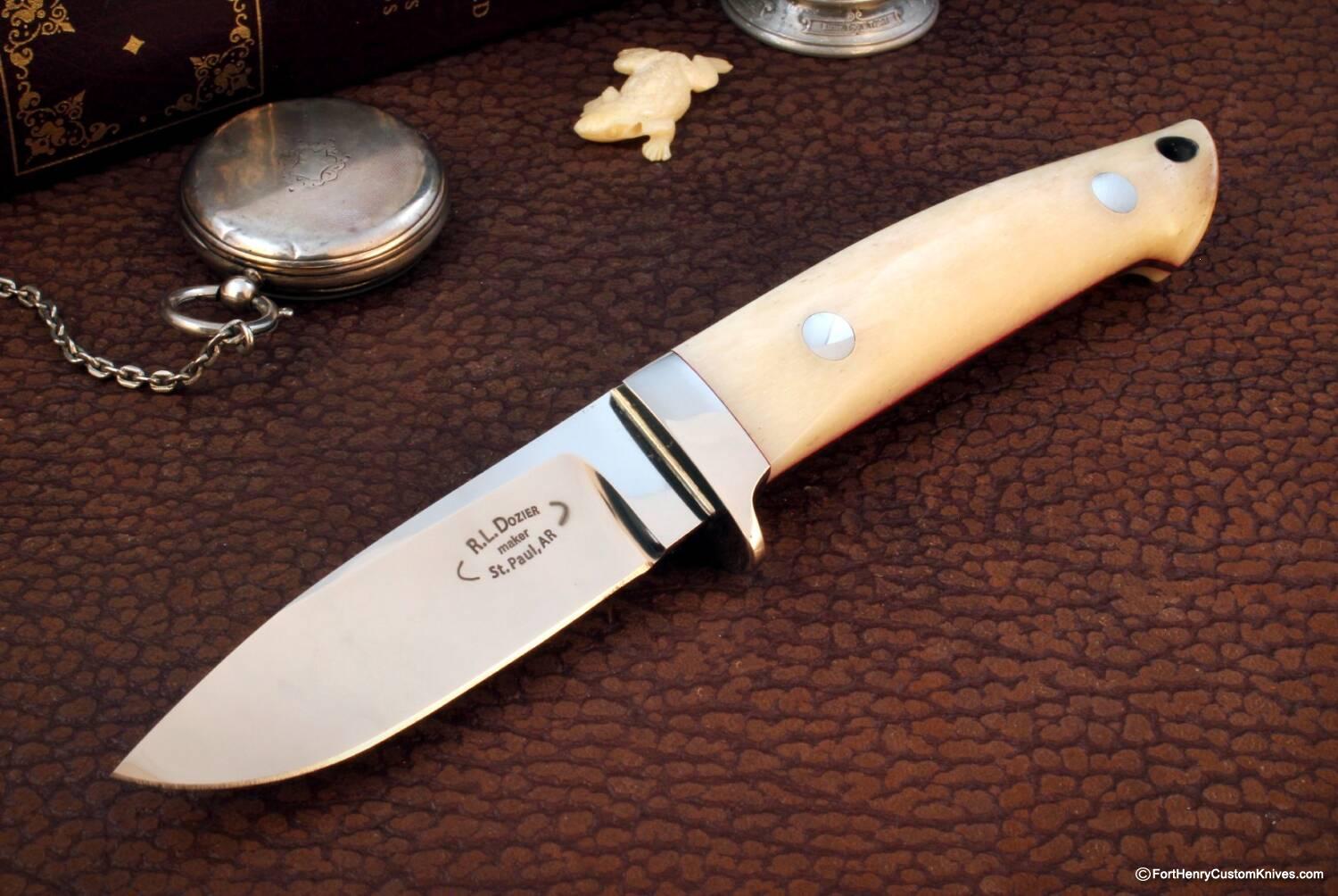 Bob Dozier - Custom Loveless Drop Point Hunter