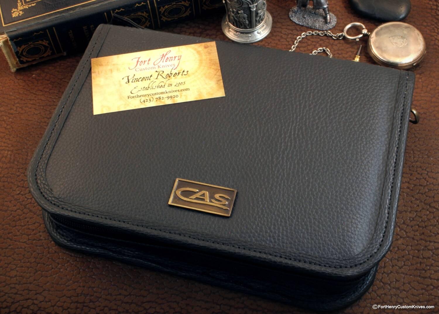 Claudio & Ariel Sobral / CAS Knives - Snake - Recurve Fighter - San Mai - Image 7