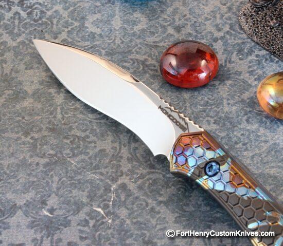 Jerry Moen - Custom Mini Mongoose - Key Bar Titanium Handle - Image 2