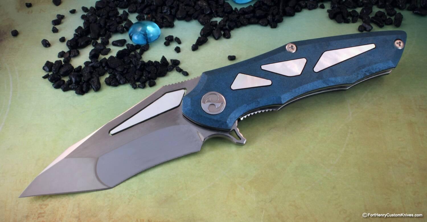 Dew Hara - Custom NOAH Tanto Flipper - Mother of Pearl Inlay