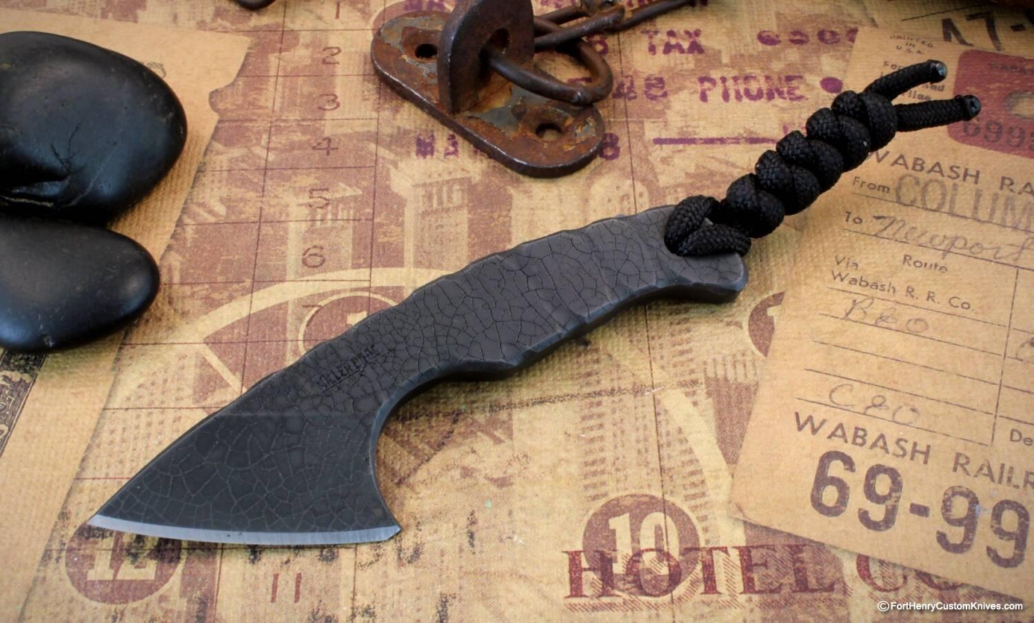 Miller Bros. Blades - Custom Belt Knife - Kiridashi - Leather / Kydex