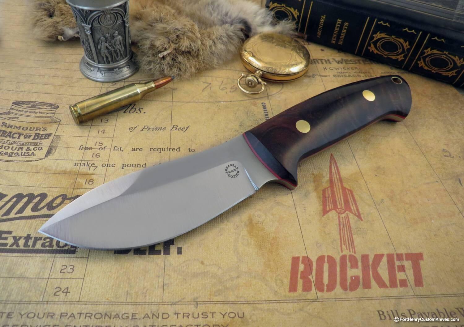 Bob Dozier - Exclusive ~ RARE Full Tang Nesmuk - Rosewood