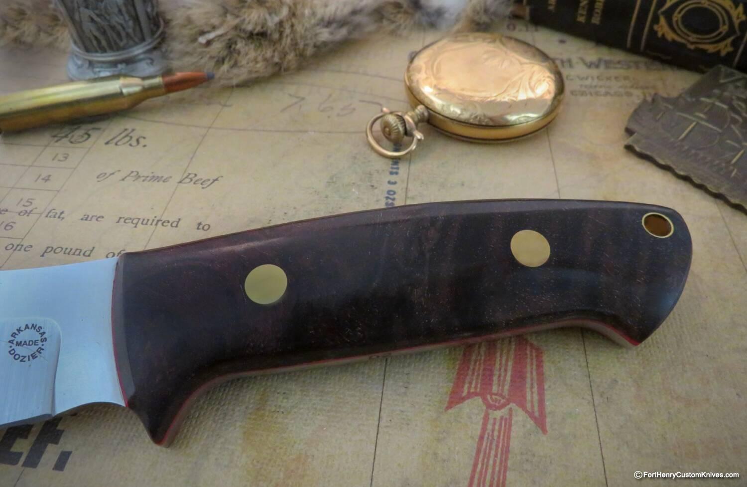 Bob Dozier - Exclusive ~ RARE Full Tang Nesmuk - Rosewood - Image 3