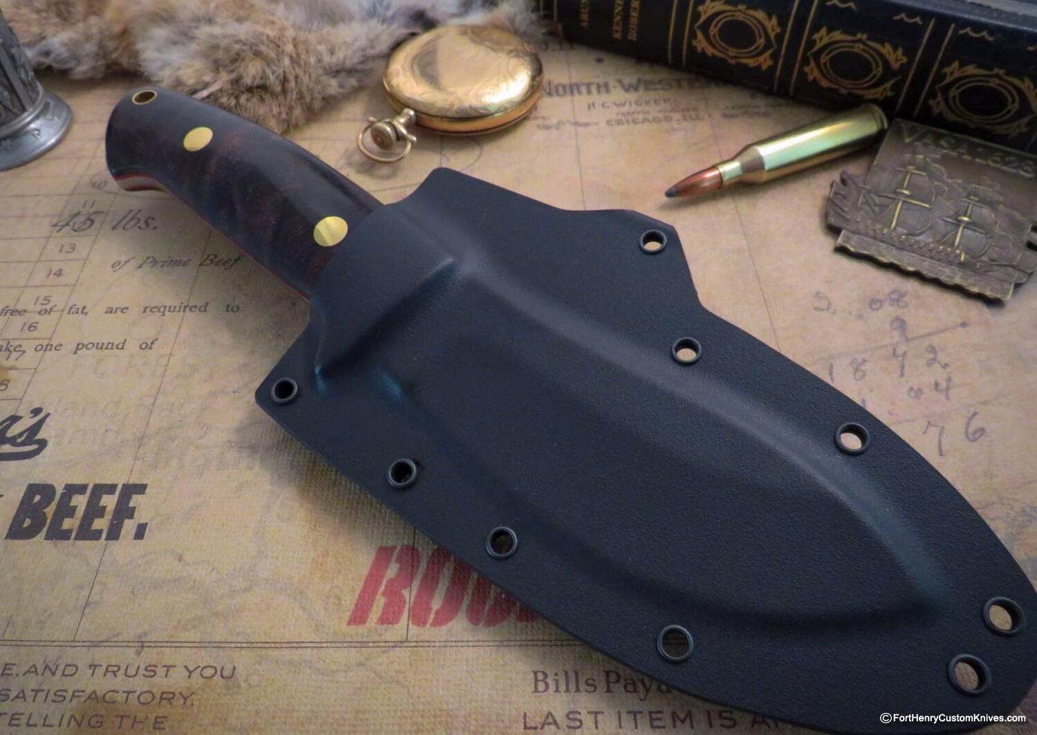 Bob Dozier - Exclusive ~ RARE Full Tang Nesmuk - Rosewood - Image 5