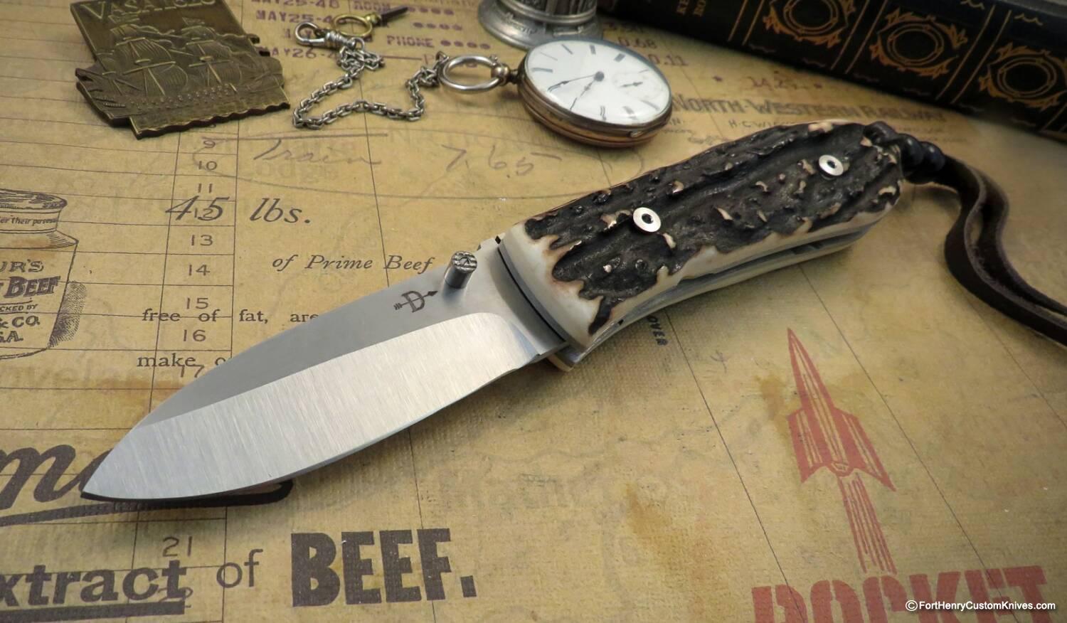 Bob Dozier - Rare Custom D2 Utility Hunter - Pre Embargo Sambar Stag