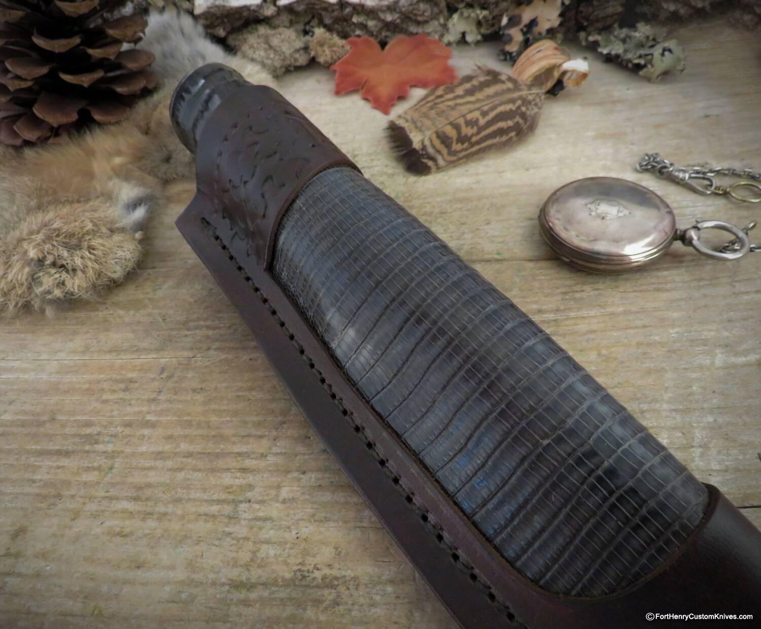 Herb Derr - XL Bullnose Skinner - Gemsbok Horn - Image 7